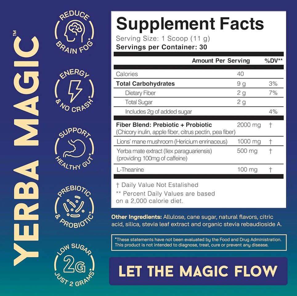 YERBA MAGIC® TÉ - Suplemento Natural en Polvo