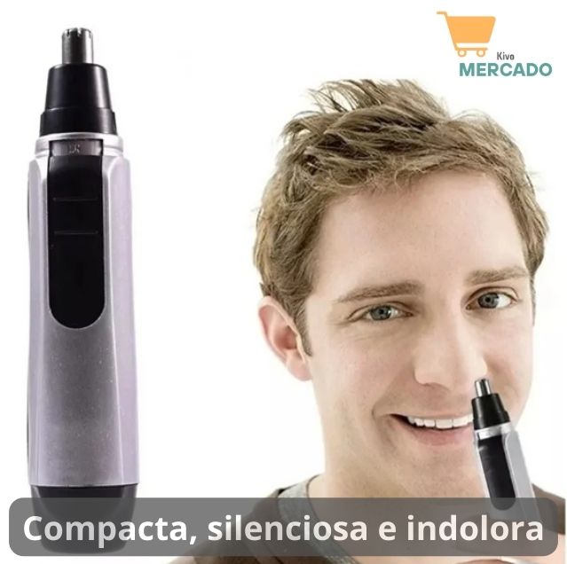 Rasuradora Eléctrica de Precisión para Nariz👃 y Orejas👂 - Elimina todos los Vellos que Sobresalen❌SIN DOLOR