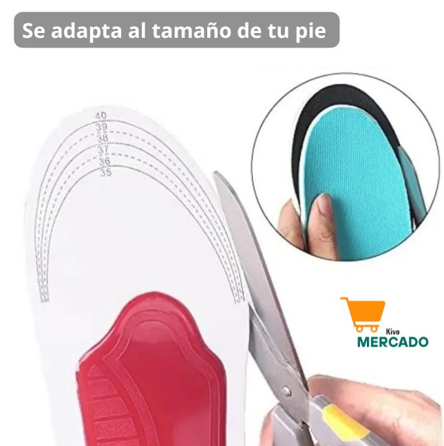 👣 Plantillas Ortopédicas 👣 - Alivia El Dolor De Pies, Espolón y Fascitis Plantar 👣