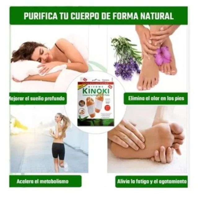 ✨Parche Kinoki✨ - Desintoxica Tu Cuerpo y Renuévate - Promoción 3X1 (30 Unidades)