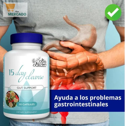 15 Días Cleanse - Limpiador intestinal en 15 días💊