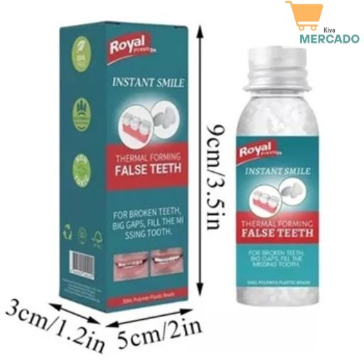 Instant Smile🦷✨ - Reparación Dientes Postizos Temporales 🦷✨