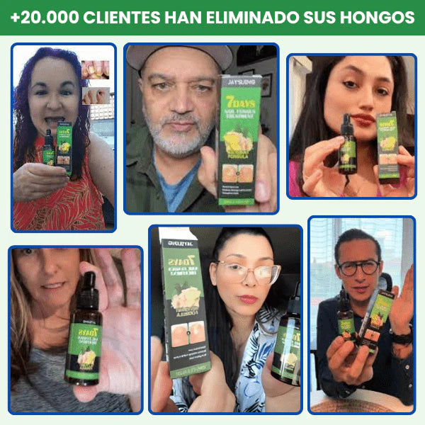TRATAMIENTO ANTI HONGOS 100% NATURAL 7 DÍAS