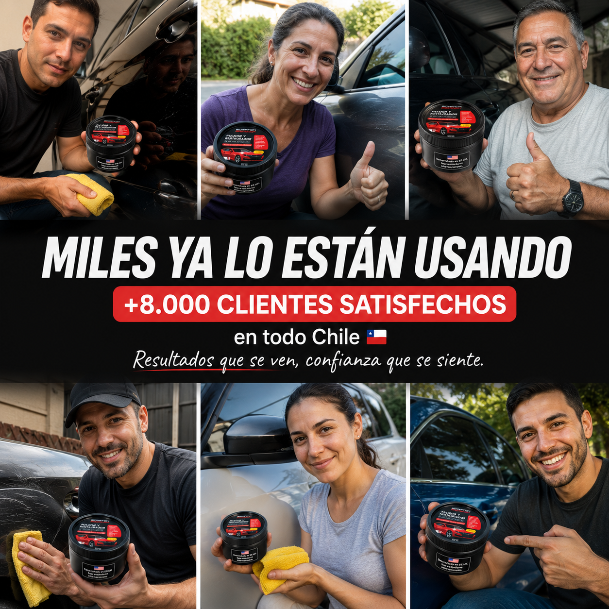 Crema Restauradora - ¡Elimina rayones de tu auto en 20 segundos!