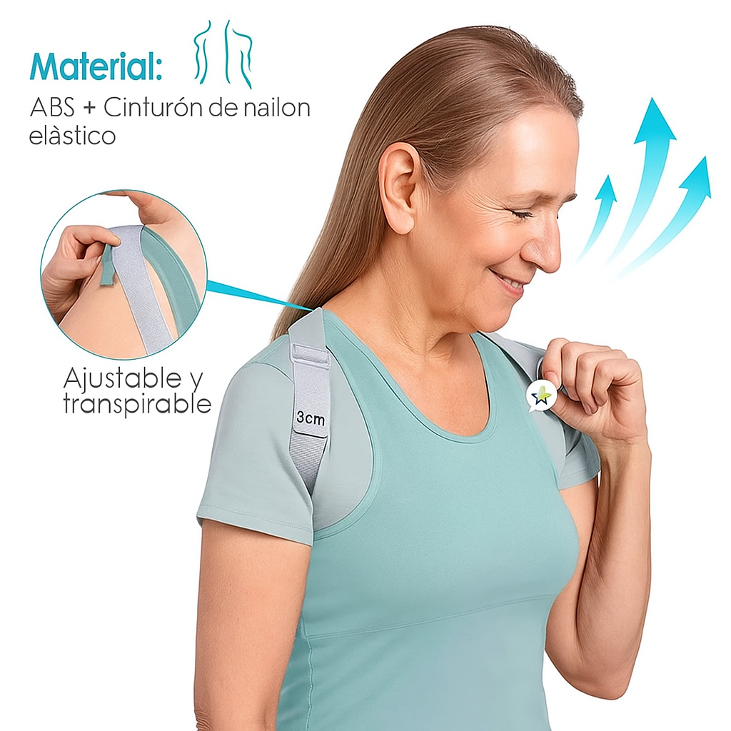 Corrector de Postura Inteligente✨✅ - Ideal para hombres, mujeres y niños