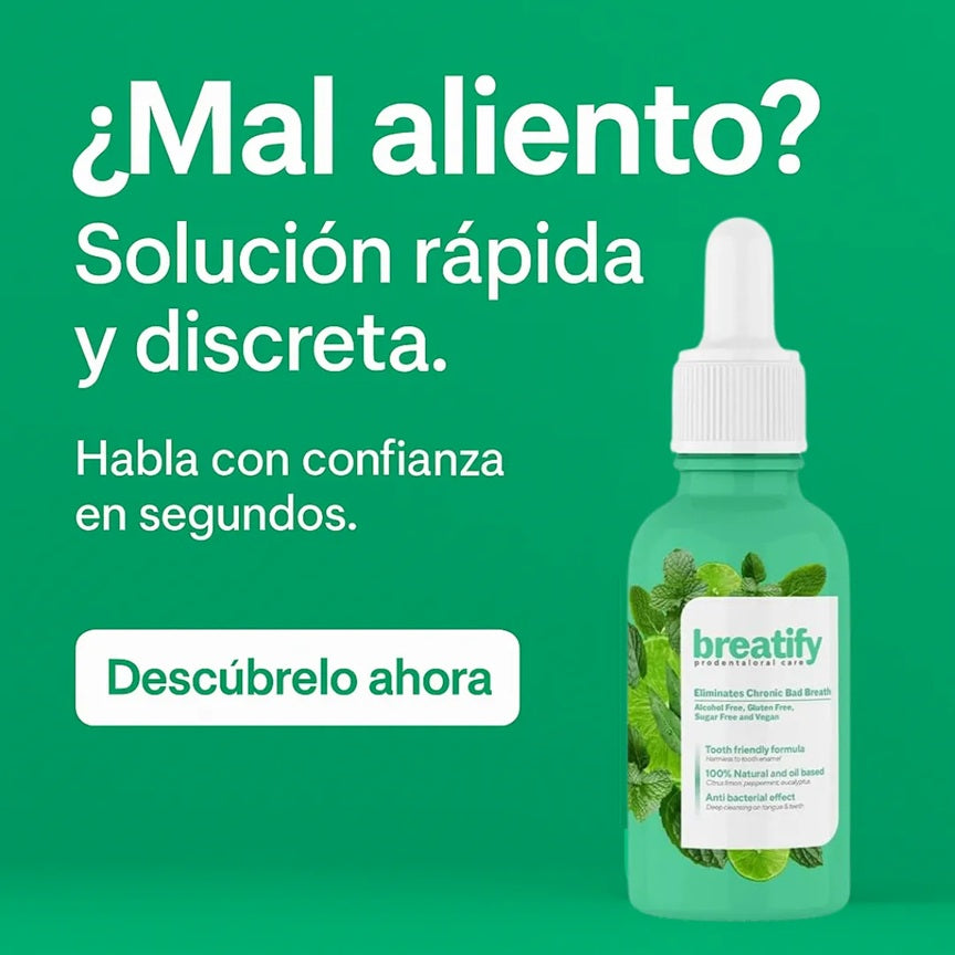 Breatify® - Combate el mal aliento de manera natural🌿