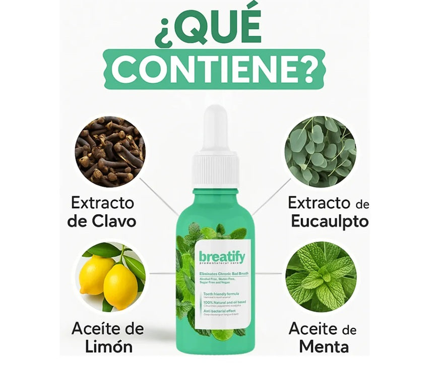 Breatify® - Combate el mal aliento de manera natural🌿