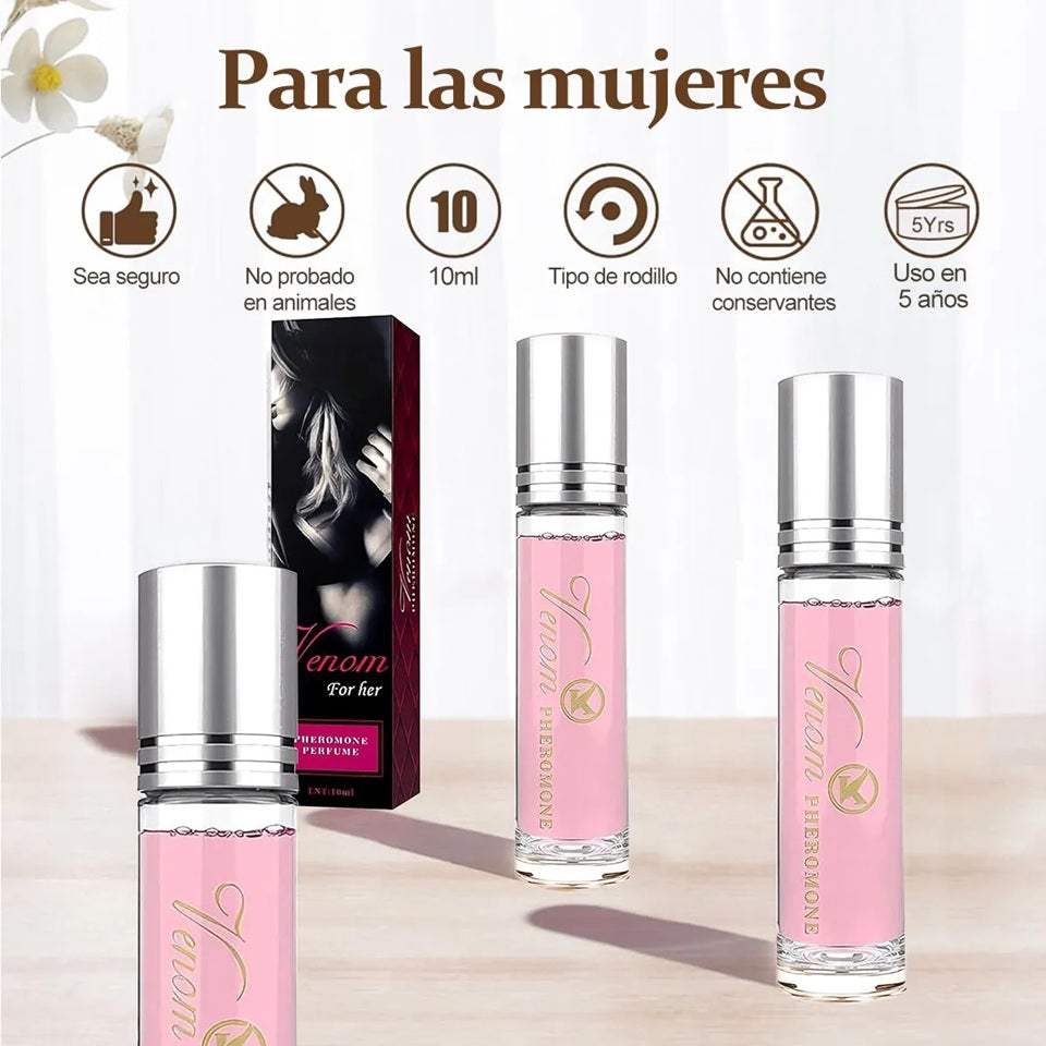 PERFUME FEROMONAS TRIPLE X MUJER✨ - “Revive la pasión con una fragancia diseñada para encender la atracción✨”