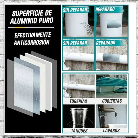 2 x 1 Cinta Adhesiva Impermeable - Ultra Resistente