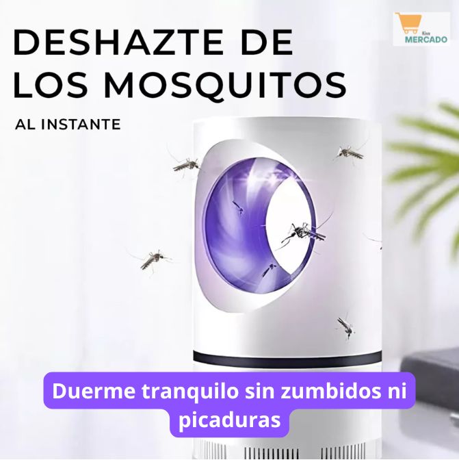 Lampara LED Atrapa Mosquitos USB