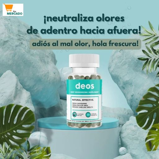 Deos - Desodorante Interno 30 cápsulas💊