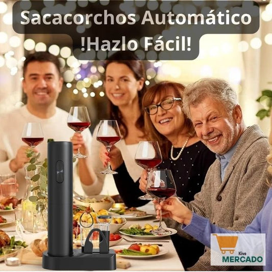 Sacacorchos Automático - !Hazlo Fácil!