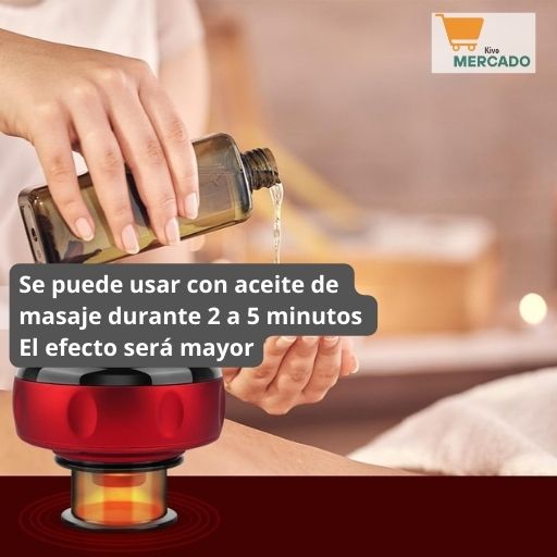 Masajeador Inteligente de Ventosa 4 en 1