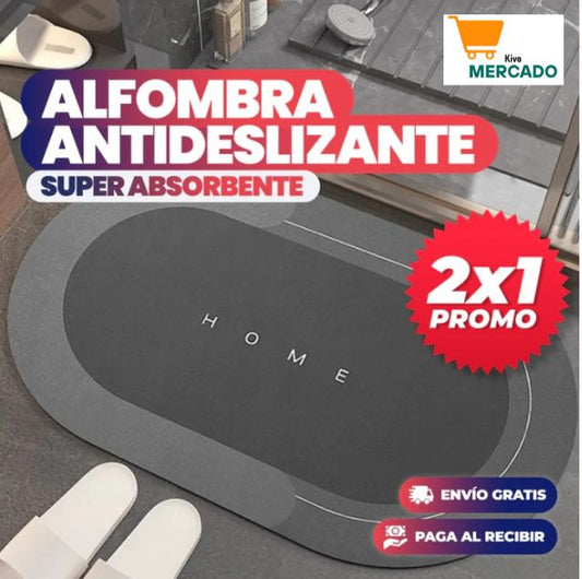 PACK 2 UNIDADES - Alfombra De Baño Antideslizante💦🛀🏼🧼