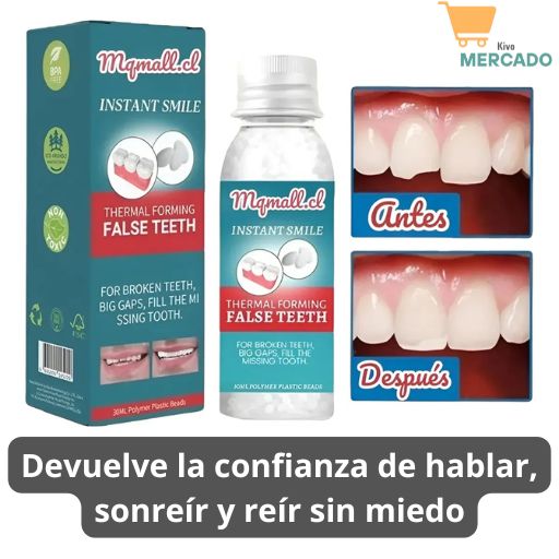 Instant Smile🦷✨ - Reparación Dientes Postizos Temporales 🦷✨