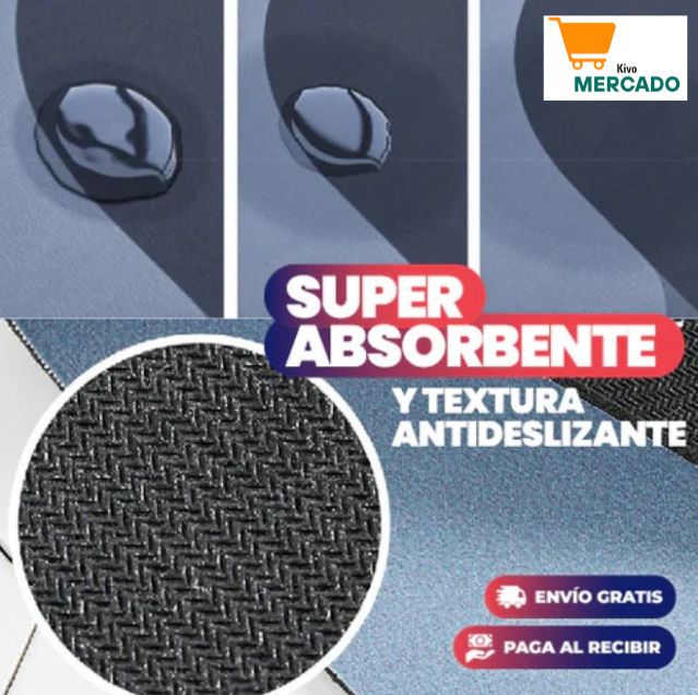 PACK 2 UNIDADES - Alfombra De Baño Antideslizante💦🛀🏼🧼