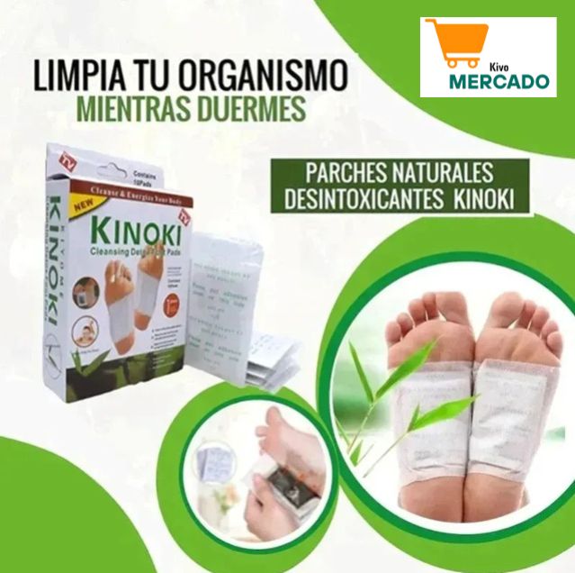✨Parche Kinoki✨ - Desintoxica Tu Cuerpo y Renuévate -  Promoción 3X1 (30 Unidades)