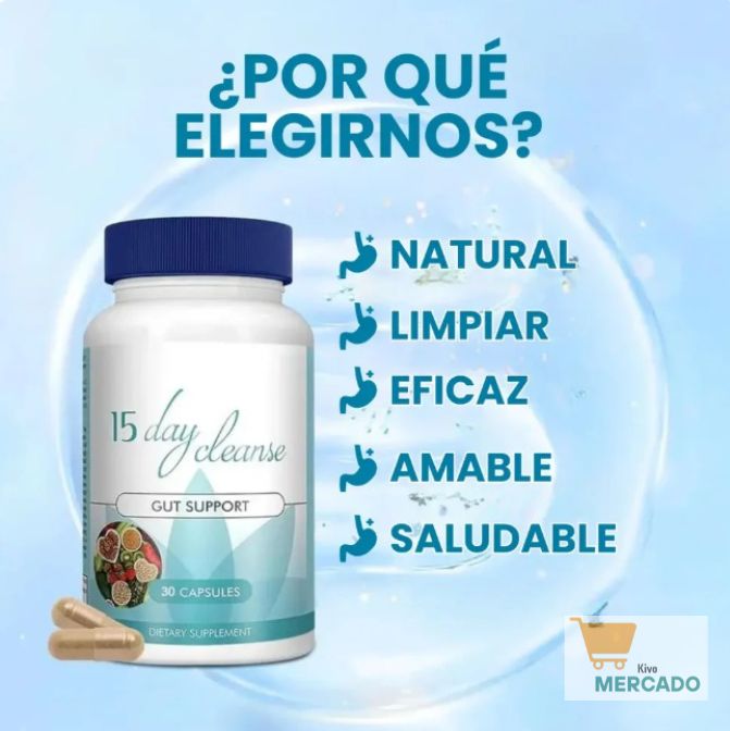15 Días Cleanse - Limpiador intestinal en 15 días💊