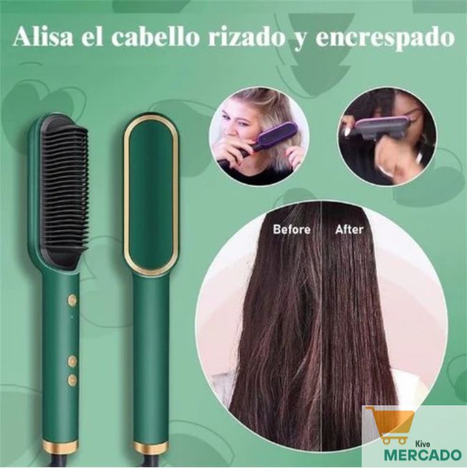 Cepillo Alisador 3 en 1