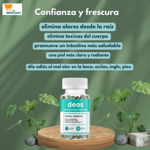Deos - Desodorante Interno 30 cápsulas💊