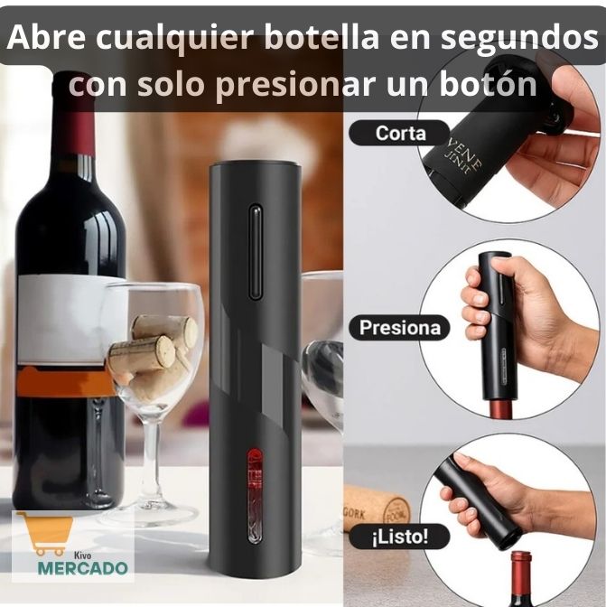 Sacacorchos Automático - !Hazlo Fácil!