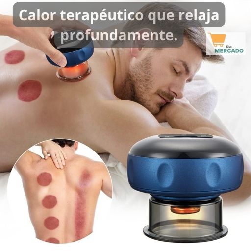 Masajeador Inteligente de Ventosa 4 en 1