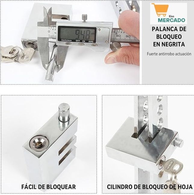 ➡️Traba de Pedal Antirrobo Universal para Auto🚗