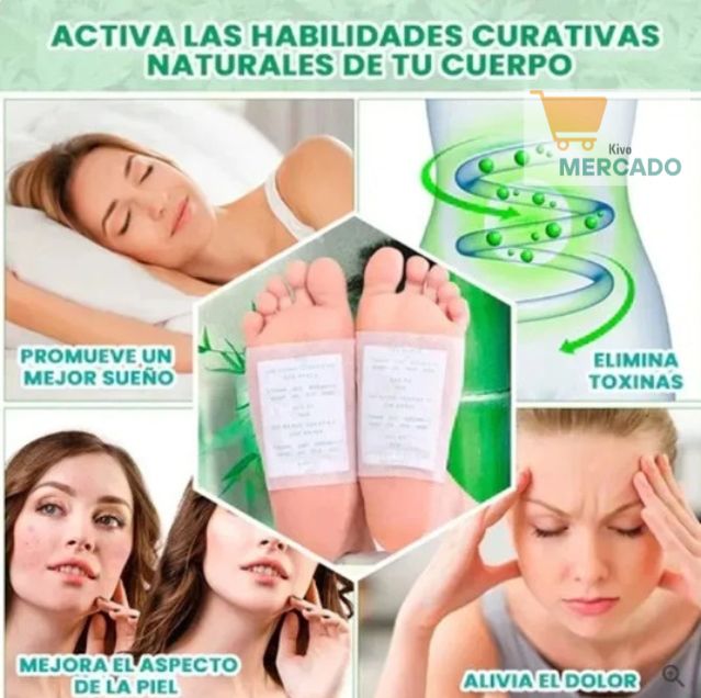 ✨Parche Kinoki✨ - Desintoxica Tu Cuerpo y Renuévate -  Promoción 3X1 (30 Unidades)