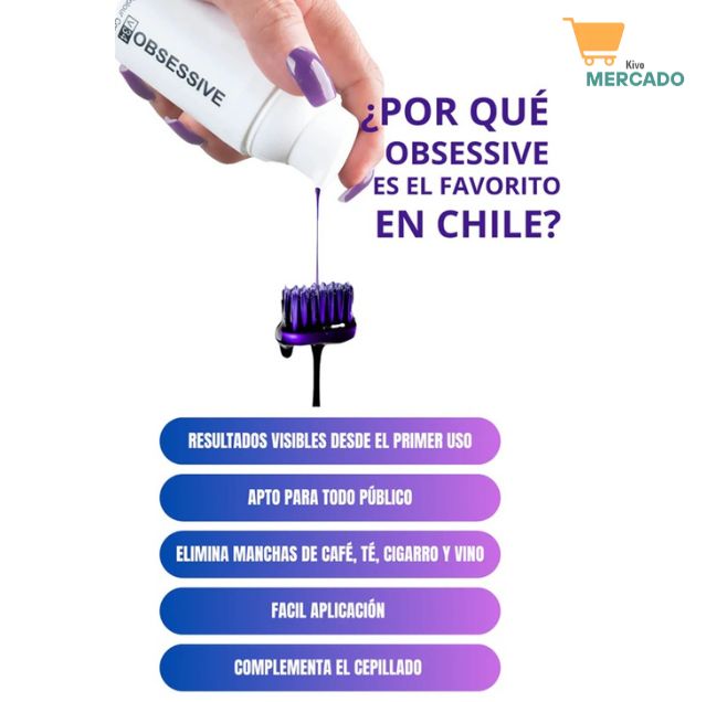 🪥😁PASTA DENTAL BLANQUEADORA OBSESSIVE🪥😁