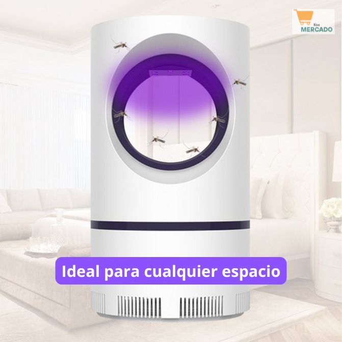 Lampara LED Atrapa Mosquitos USB