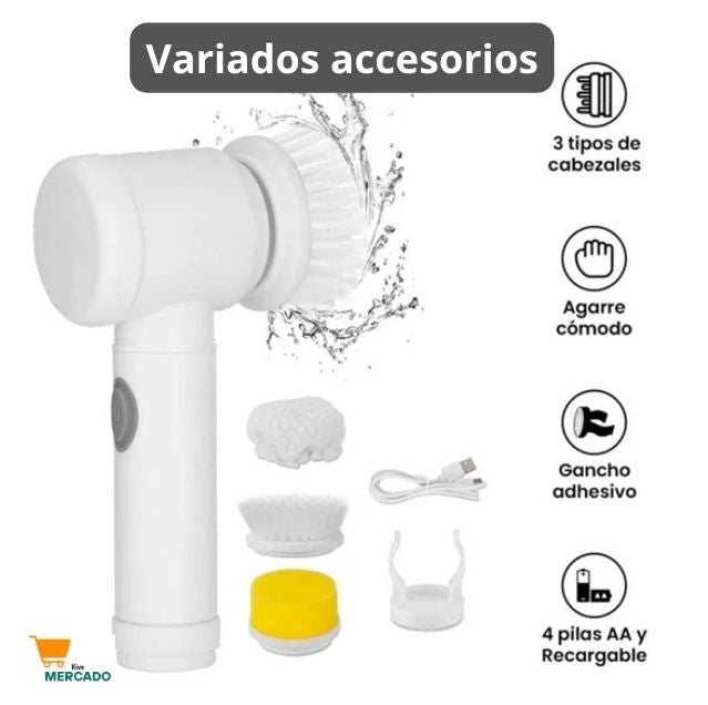 Cepillo Limpiador 5 En 1🫧