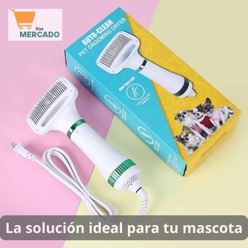 Cepillo Y Secador De Mascotas🐶🐱 2 En 1