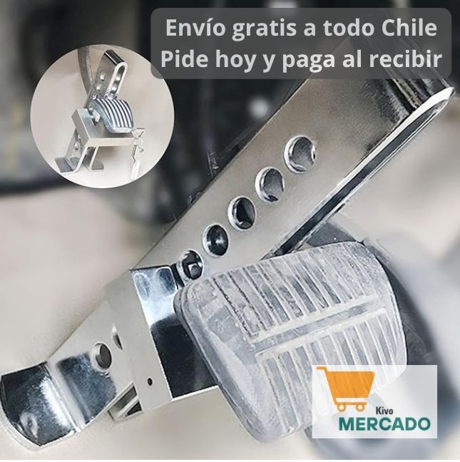 ➡️Traba de Pedal Antirrobo Universal para Auto🚗