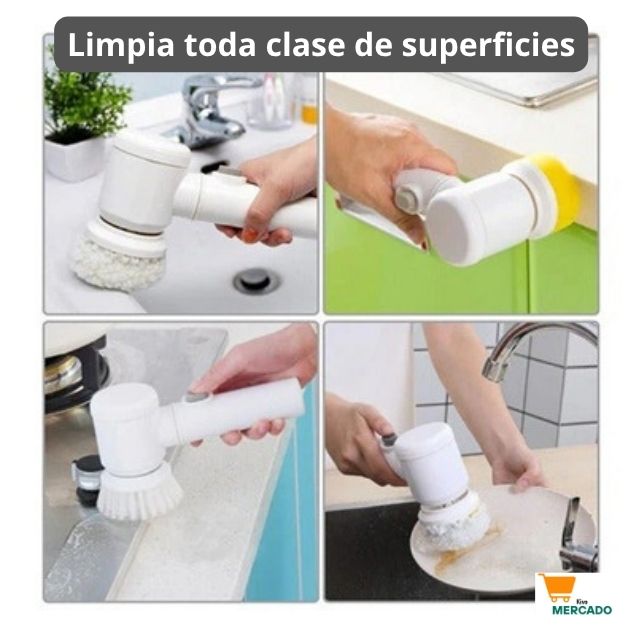 Cepillo Limpiador 5 En 1🫧