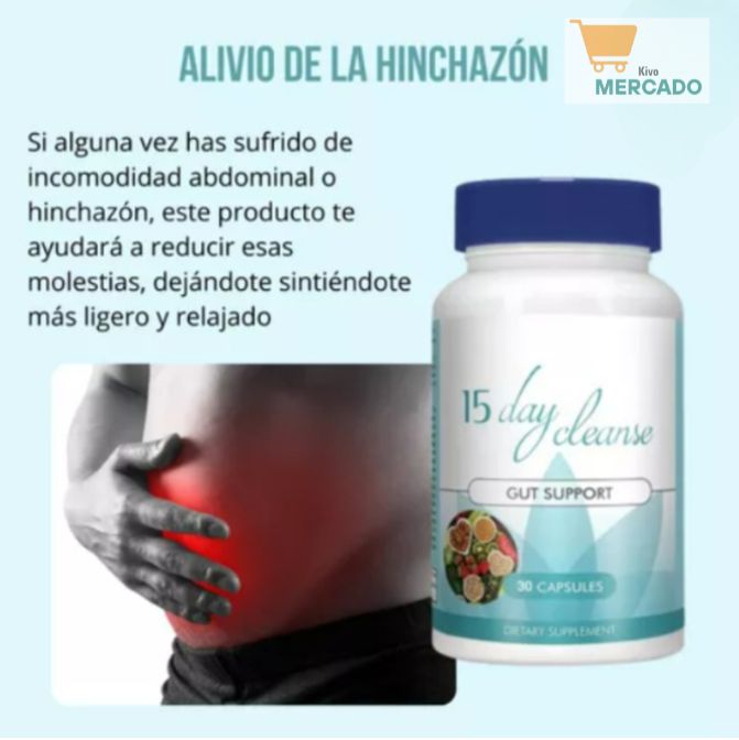 15 Días Cleanse - Limpiador intestinal en 15 días💊