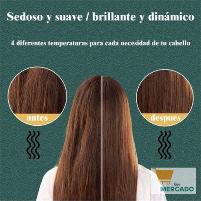 Cepillo Alisador 3 en 1