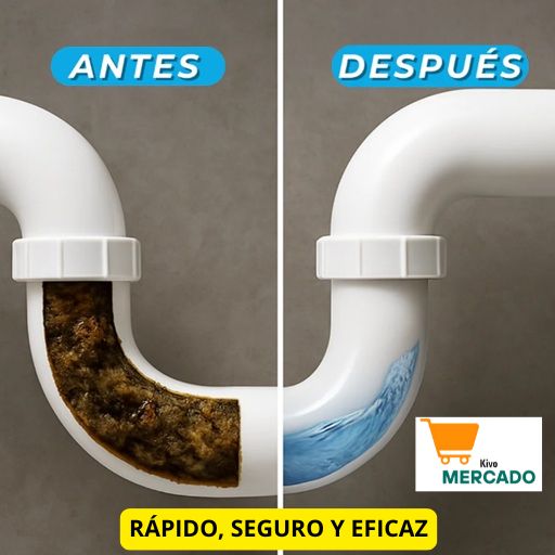 Destapador de cañerías y drenajes (Lleva 3 y paga 1)