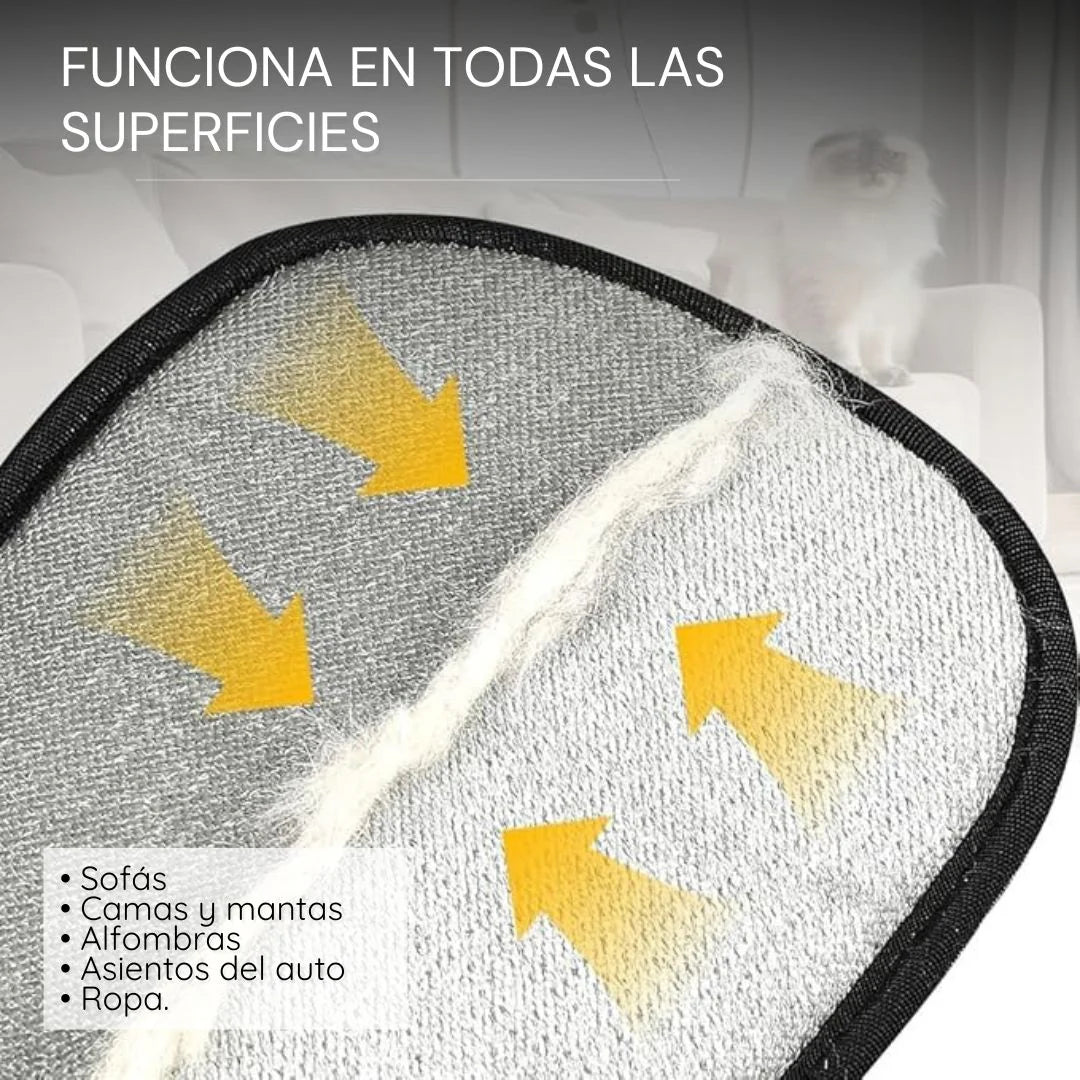 2X1 Guante Quita Pelos Electroestático