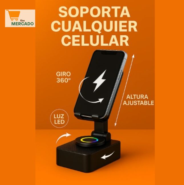 📱🔊Soporte Para Teléfono Con Altavoz🔊📱