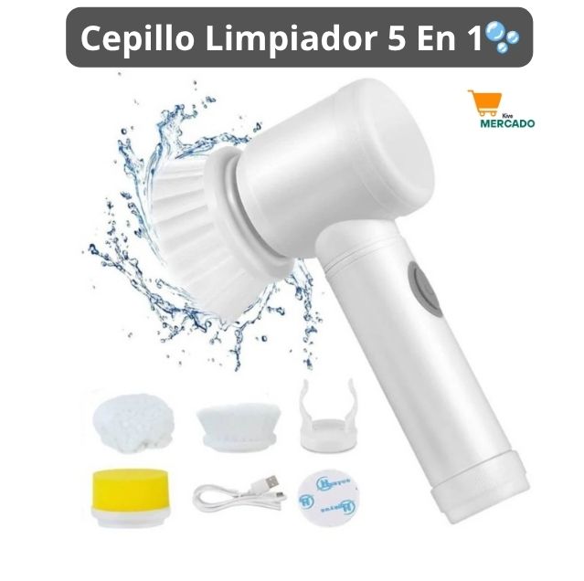 Cepillo Limpiador 5 En 1🫧