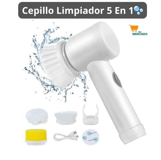 Cepillo Limpiador 5 En 1🫧