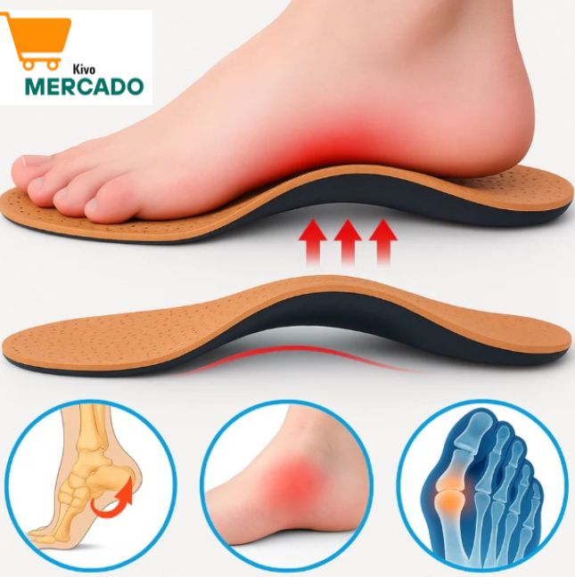 👣 Plantillas Ortopédicas 👣 - Alivia El Dolor De Pies, Espolón y Fascitis Plantar 👣