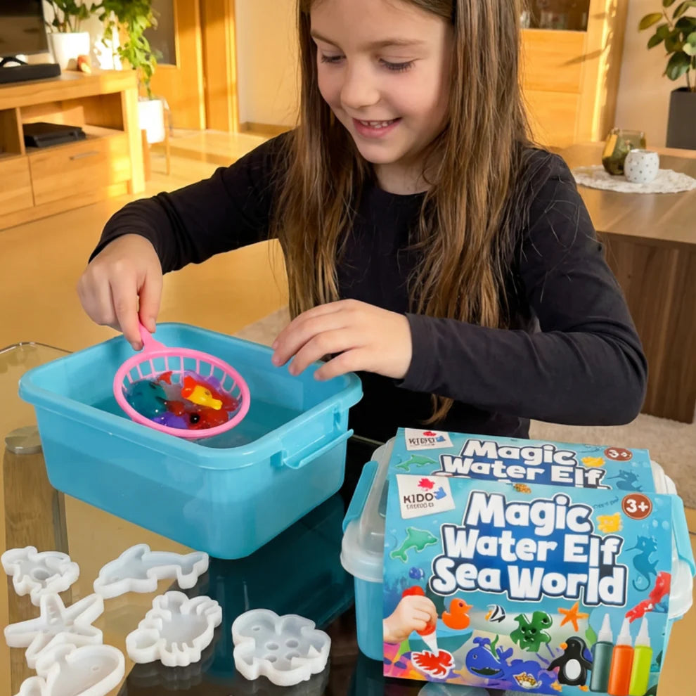 Magic Gel Kids - Kit Mágico Moldes y Pintura para Niños
