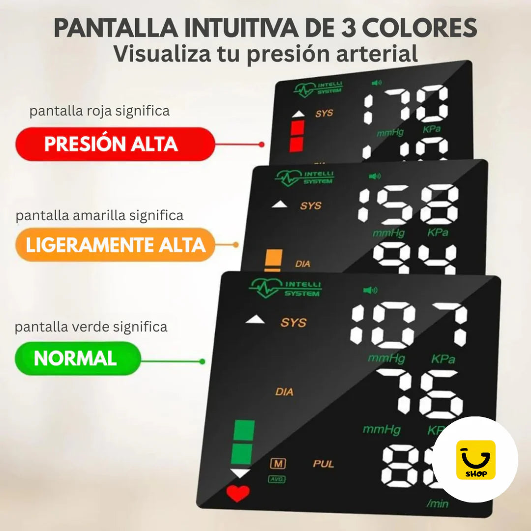 PressControl™ – Tensiómetro Digital con Voz que te ayuda a controlar tu presión desde la comodidad de tu hogar.