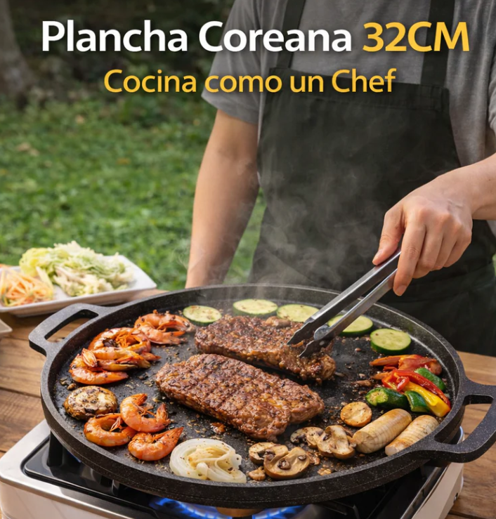 Disco Antiadherente Premium 32cm – Cocina sano, rico y sin aceite