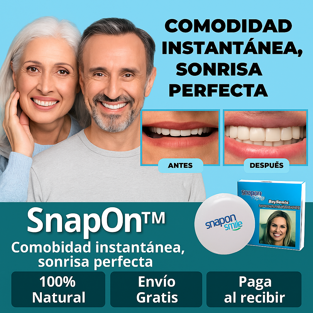 SnapOn Smile™ - Carillas Dentales🦷