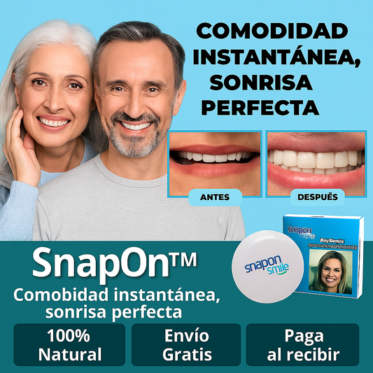 SnapOn Smile™ - Carillas Dentales🦷