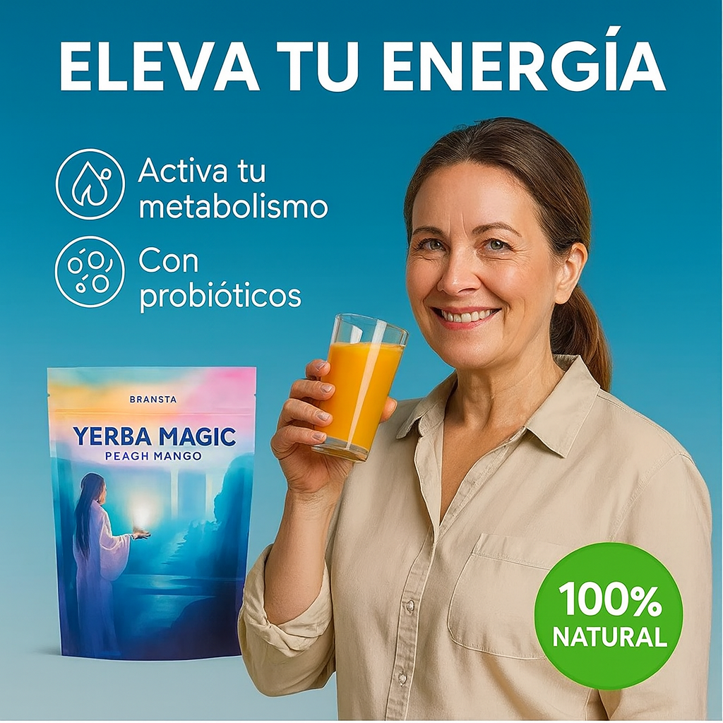 YERBA MAGIC® TÉ - Suplemento Natural en Polvo