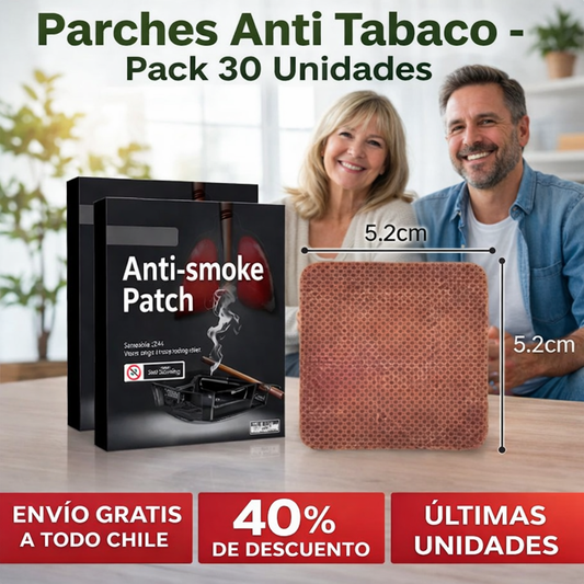 Parches Anti Tabaco - Pack 30 Unidades