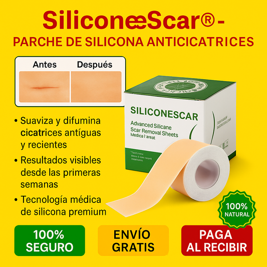 SiliconeScar® - Parches de Silicona para la eliminación de cicatrices